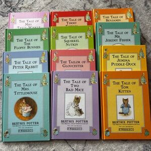 Collection - Beatrix Potter Colorful Children's Book Set  Hard cover